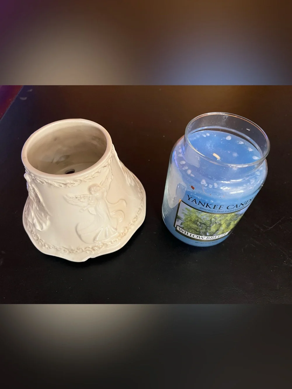 Yankee Candle blue yankee